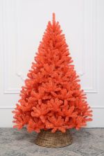 елка цветная оранжевая "Солнечная"