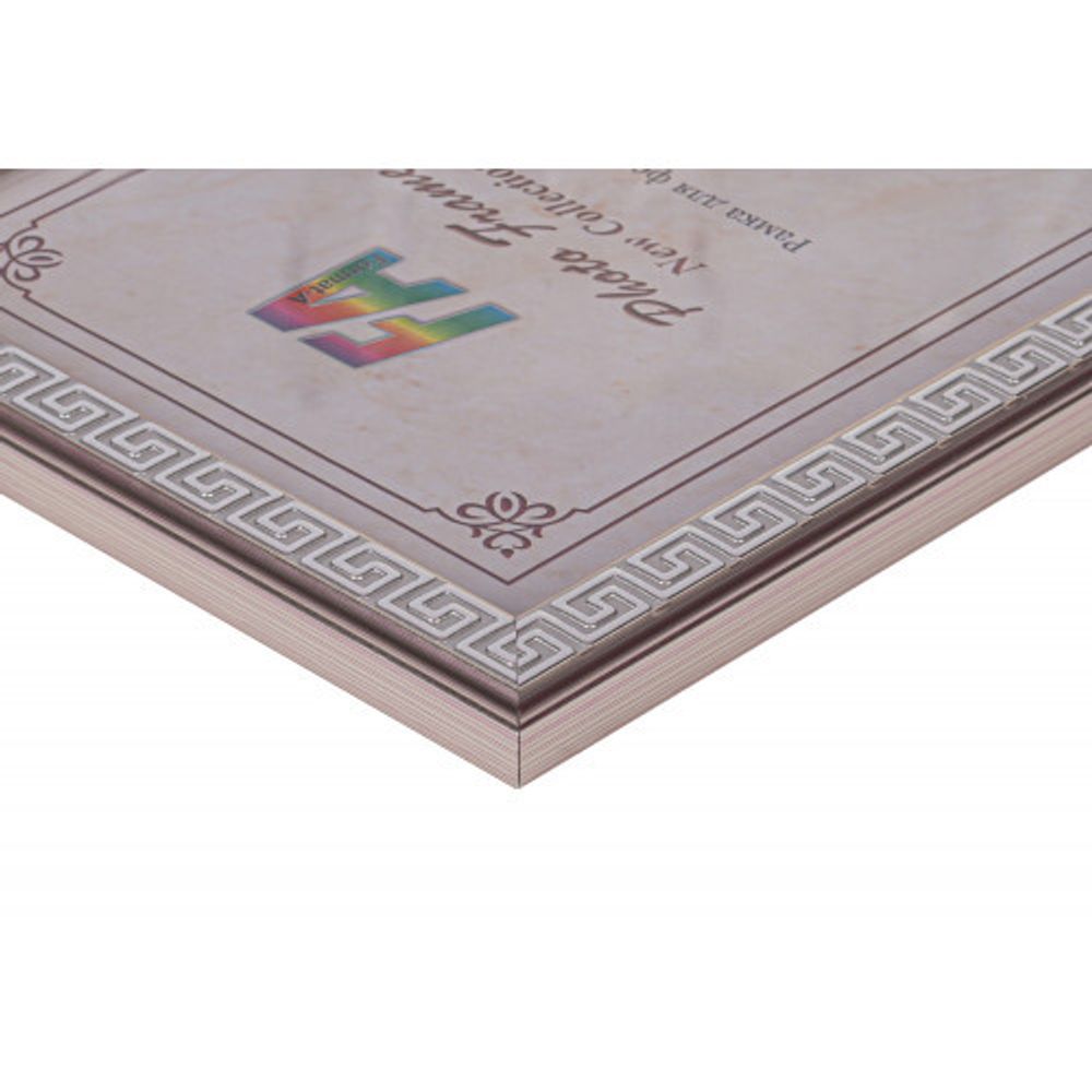 FA Пластик меандр серебро 21х30 | FA фототовары