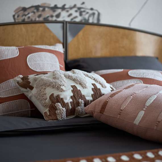 Подушка декоративная feather sketch из коллекции ethnic, 45х45 см