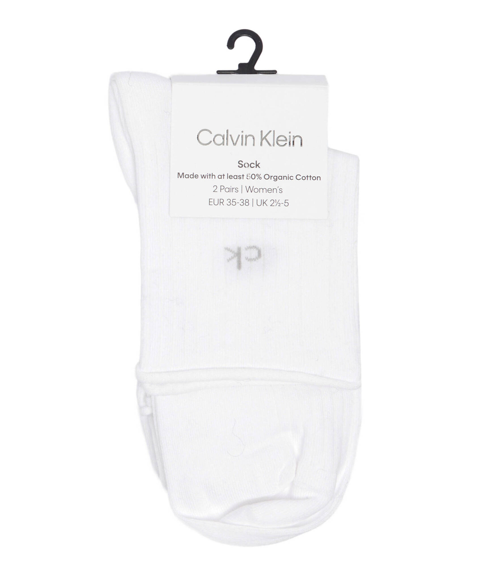 Носки 2 пары Calvin Klein - белый(701229681)