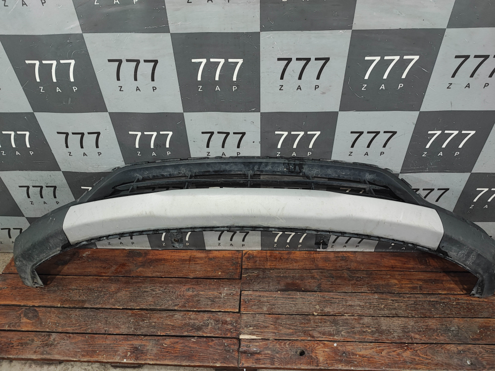 Юбка переднего бампера Kia Carnival 4 (KA4) 20-нв Б/У Оригинал 86512R0000