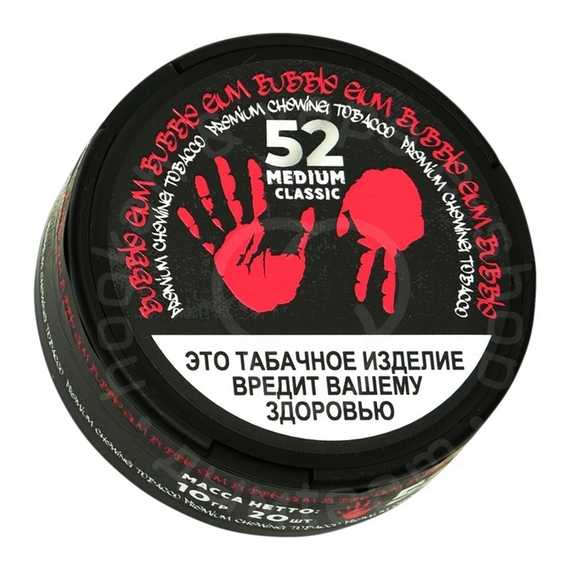ЖТ 52 вкус &quot;Bubble gum&quot; Medium