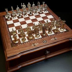 Шахматы подарочные Helena Wood Art "Цитадель" (2621-CA)