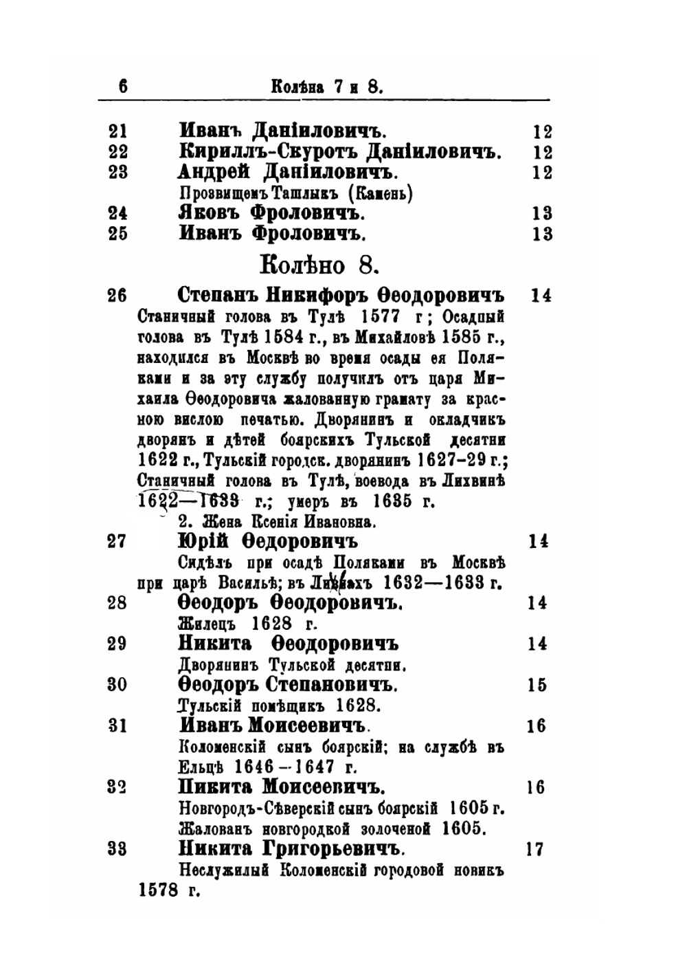 Род дворян Арсеньевых | В. С. Арсеньев