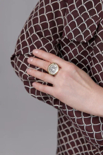 Coins  g/round Кольцо 02  арт.0999