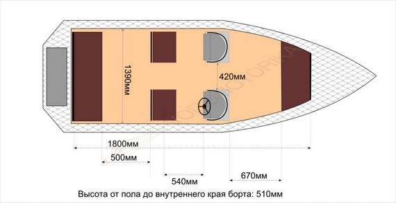 Алюминиевый катер WYATBOAT Wyatboat-430 DC