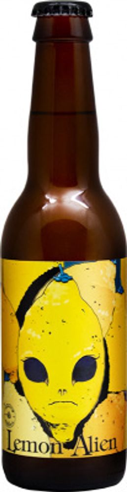 Сидр Токсовская Сидрерия Лемон Элиен. Винтаж 2022 / Cider Toksovo Cidrerie Lemon Alien. Vintage 2022 0.33 - стекло