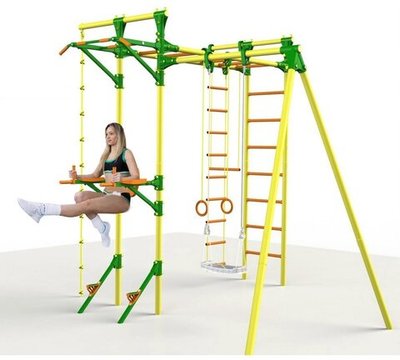 Детский спортивный комплекс с турником и брусьями Outdoor Plus