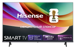 Телевизор LED Hisense 32" 32A4S черный HD 60Hz Smart TV