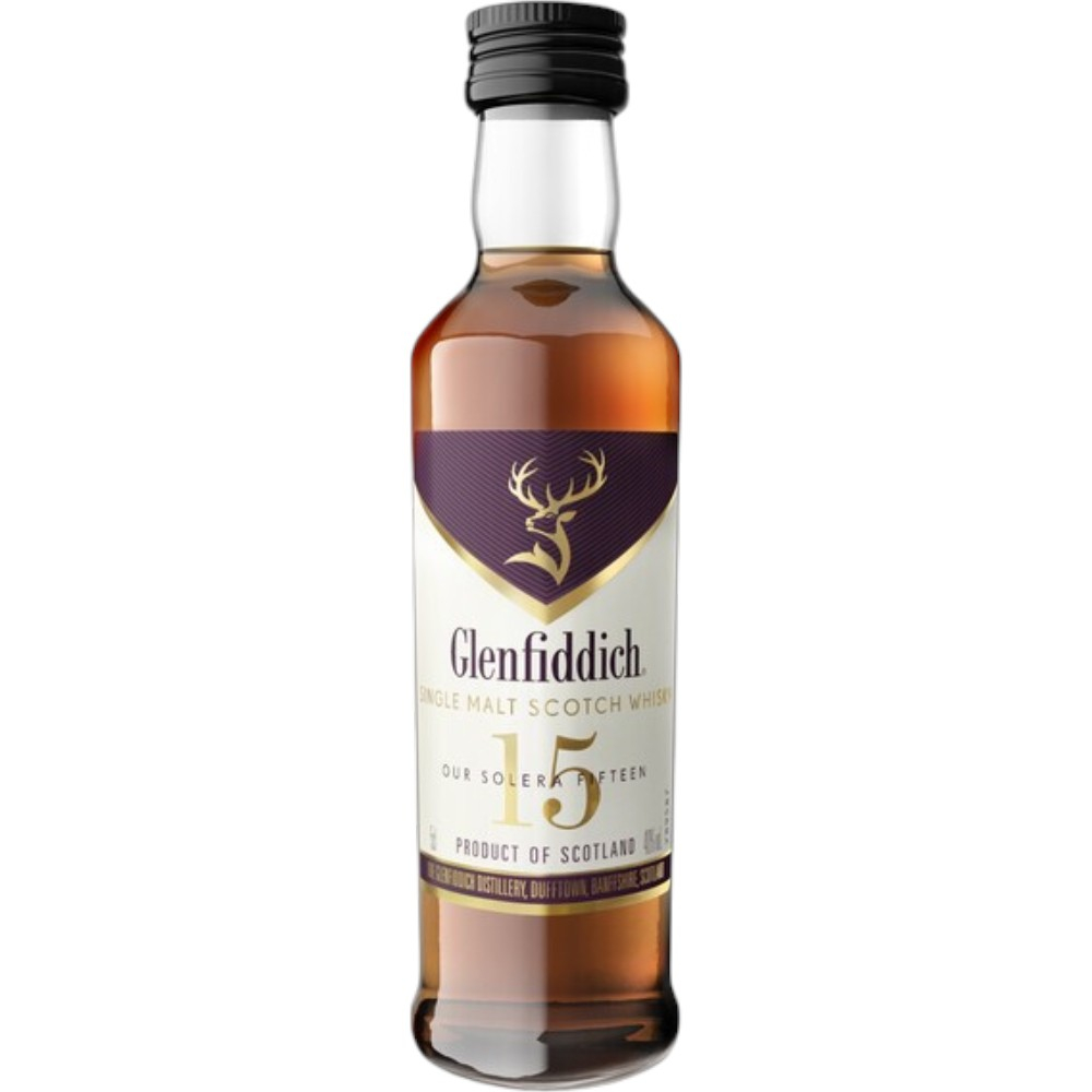 Виски Glenfiddich 15 Y.O. 50 мл.