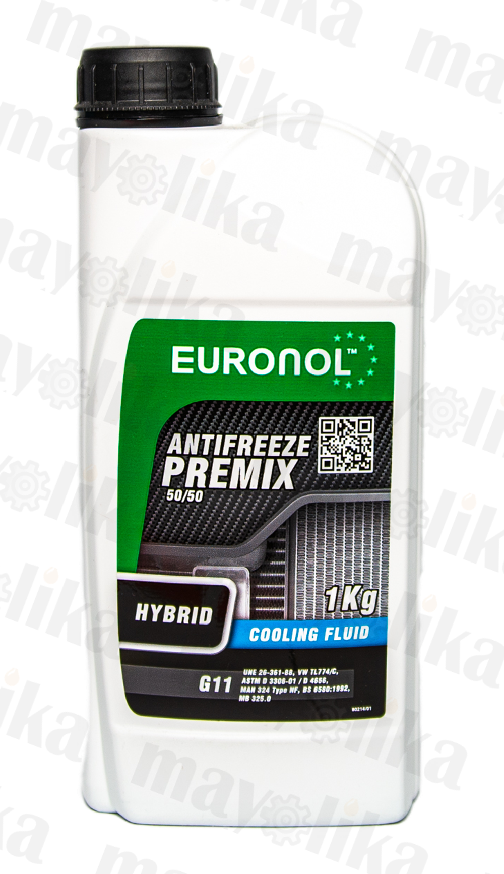 Антифриз EURONOL ANTIFREEZE PREMIX HYBRID READY G11