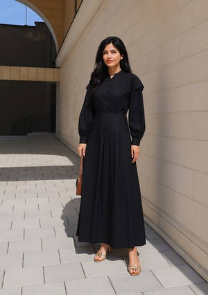 & Платье с крыльями макси