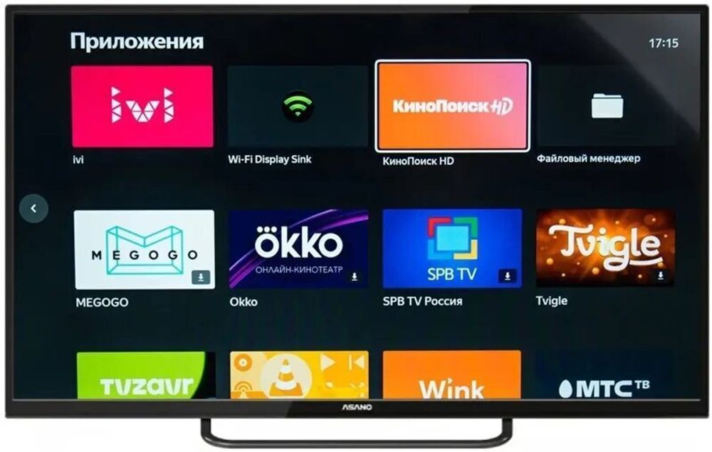 ЖК телевизор Asano 40LF8120T(Smart,Yandex)