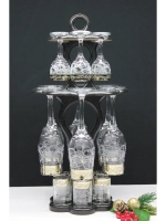 Барный набор 18 предметный с Бокалом