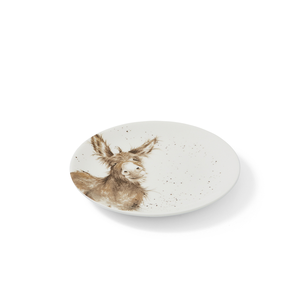 Royal Worcester - Wrendale Designs десертная тарелка в форме осла 16,5 см / артикул   WN4093-XW-B  / GTIN 00879552