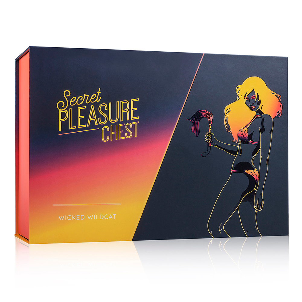 Набор постельных удовольствий Secret Pleasure Chest леопард