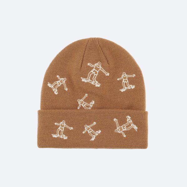 Шапка Thrasher Gonz Pattern Beanie (brown) артикул: - купить в магазине Дайс
