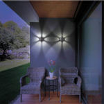 358463 STREET NT20 377 темно-серый  Ландшафтный настенный светильник IP54 LED 4000K 6W 85-265V CALLE