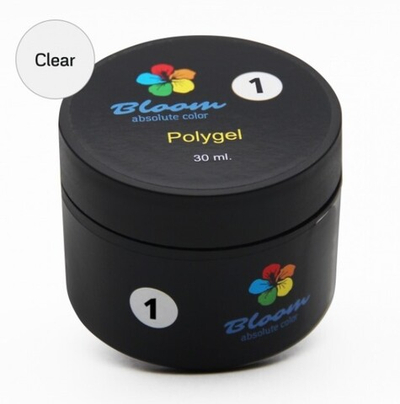 Полигель Bloom №1 Прозрачный 30 мл