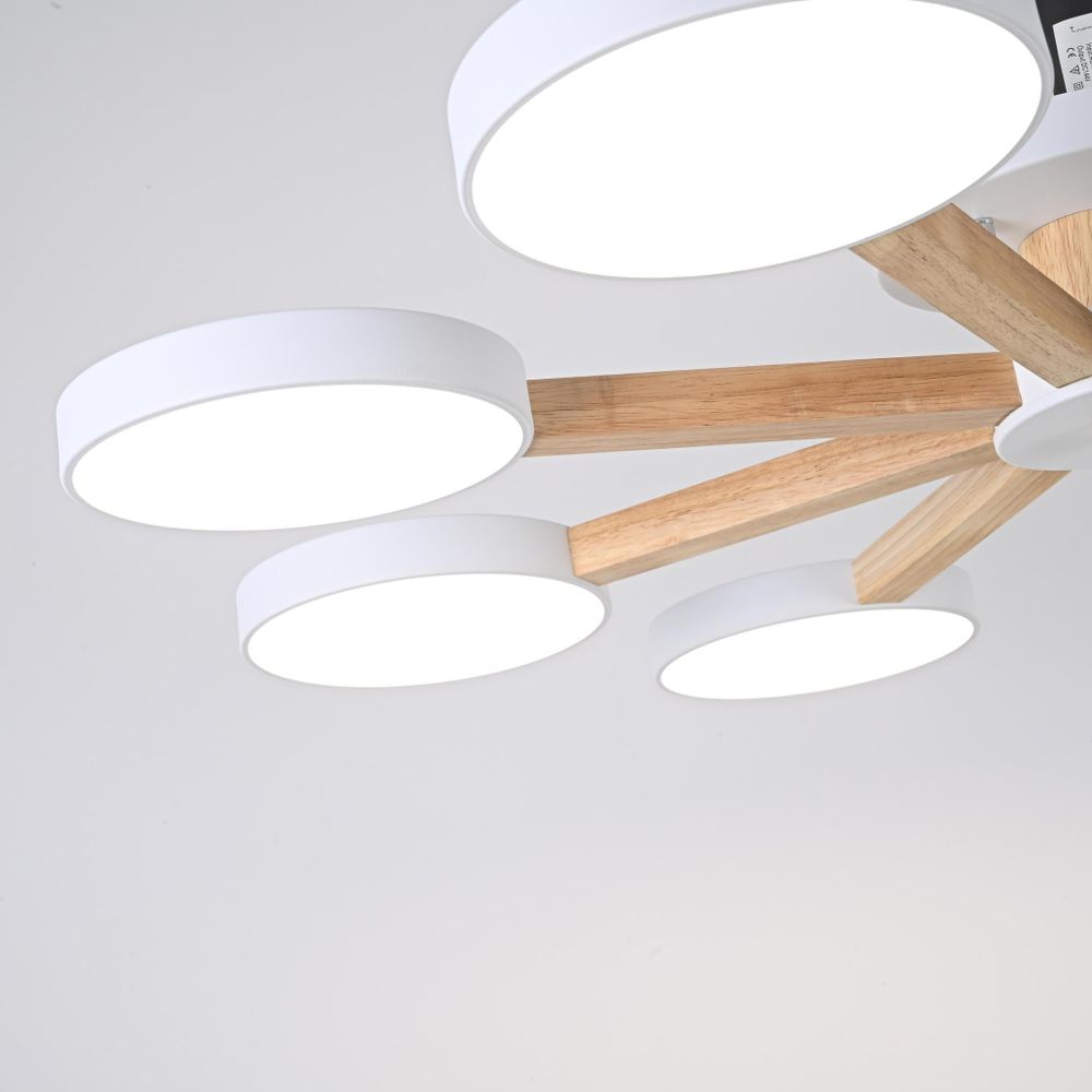 Потолочная Люстра Turna 8 White By Imperiumloft