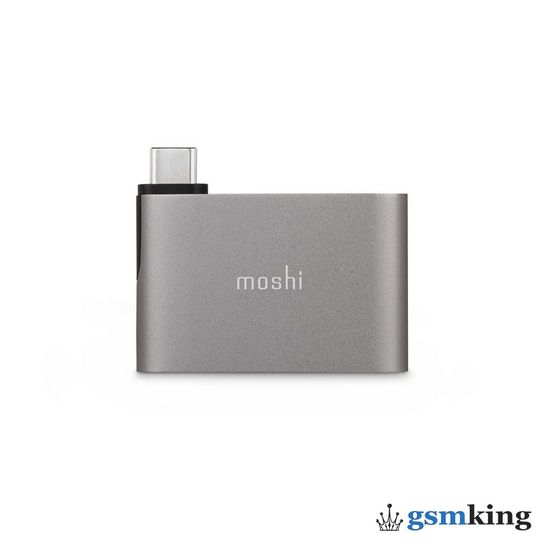 Moshi Adapter (USB-C PD port to 2 x USB A) Gray 99MO084214