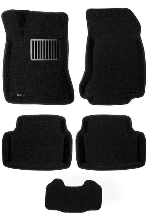 Коврики салона для MERCEDES W177,247,C118,X157 (A,B,CLA,GLA-Class) (2018-) Euromat 3D Lux черные. Арт. EM3D-003510