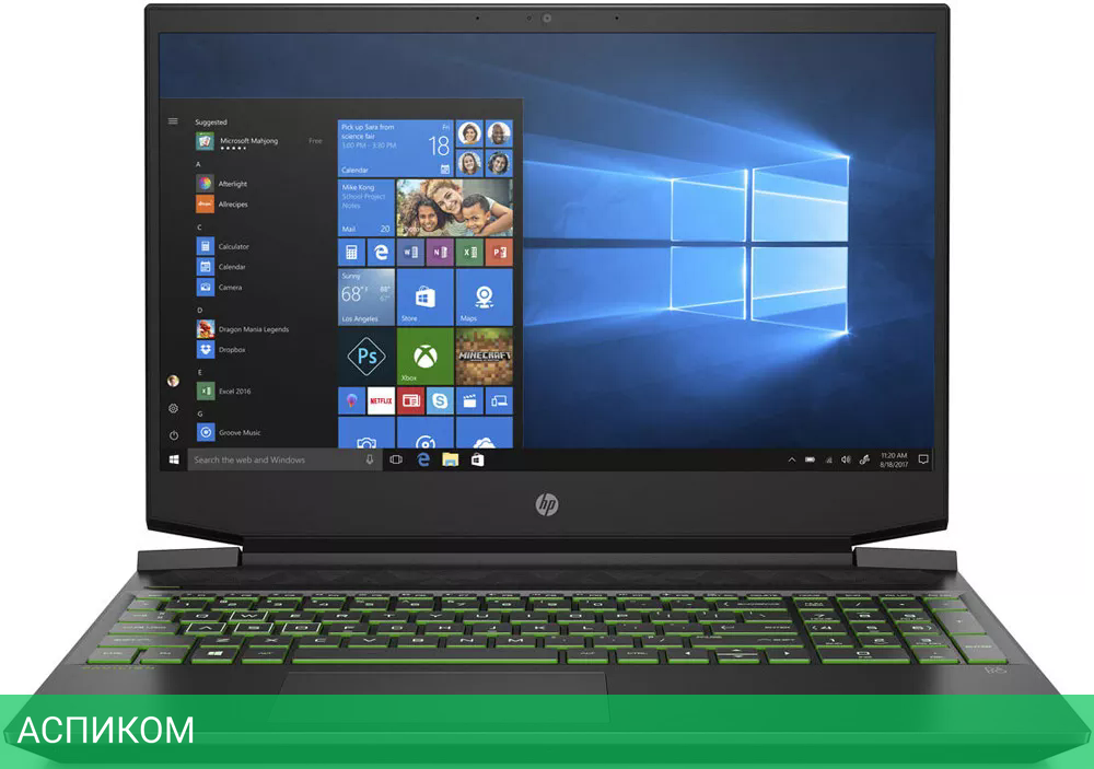 Ноутбук HP Pavilion Gaming 15-ec2076nq 5D4P9EA