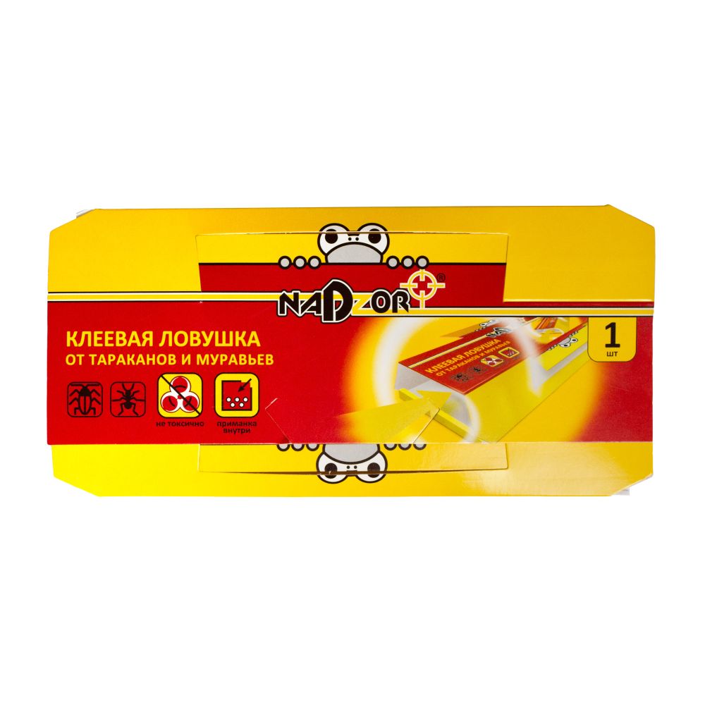 Клеевая ловушка от тараканов "домик", Nadzor, 23395