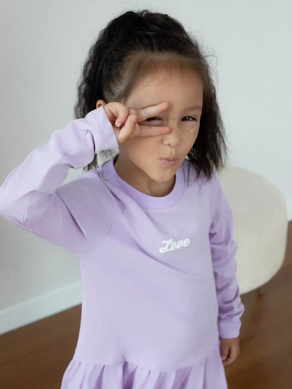 Платье для девочки в садик