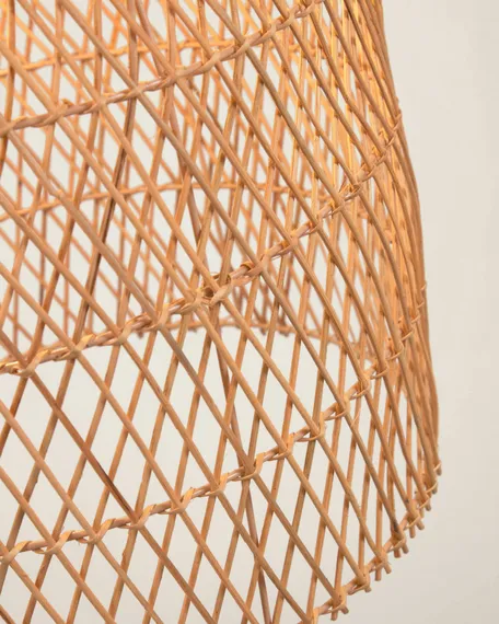 Подвесной светильник из ротанга Domitila Ø44 см