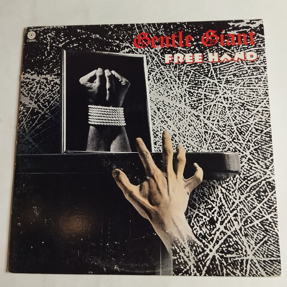 Винтажная виниловая пластинка LP Gentle Giant Free Hand (USA 1975)