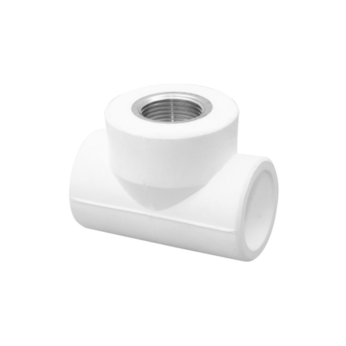 Тройник комбинированный ВР 20х3/4" полипропилен