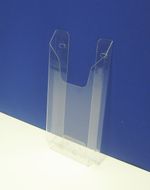 Карман буклетница настенная для буклета 100х210 15 мм 0,7 ПЭТ