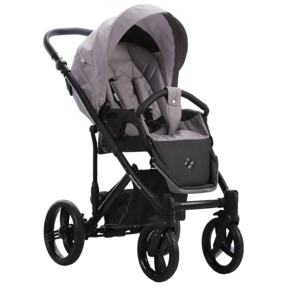 Коляска 2в1 Bebetto MAGNUM LIGHT (св.серый)