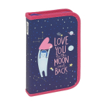 Пенал 1 отделение 190*115 "To the moon and back" (Спейс)