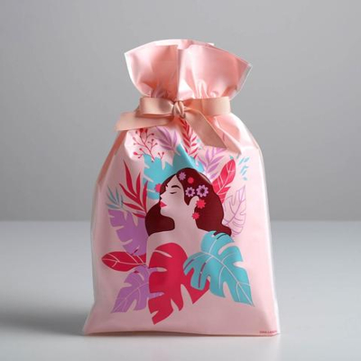 Пакет с лентой Beauty, 20 × 30 см