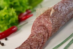 Проницаемая оболочка для сырокопченых и сыровяленных колбас Айцел (45мм) - 10м