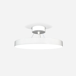 Светильник подвесной круг AltoLight Rim D600, потолочная чаша в комплекте.