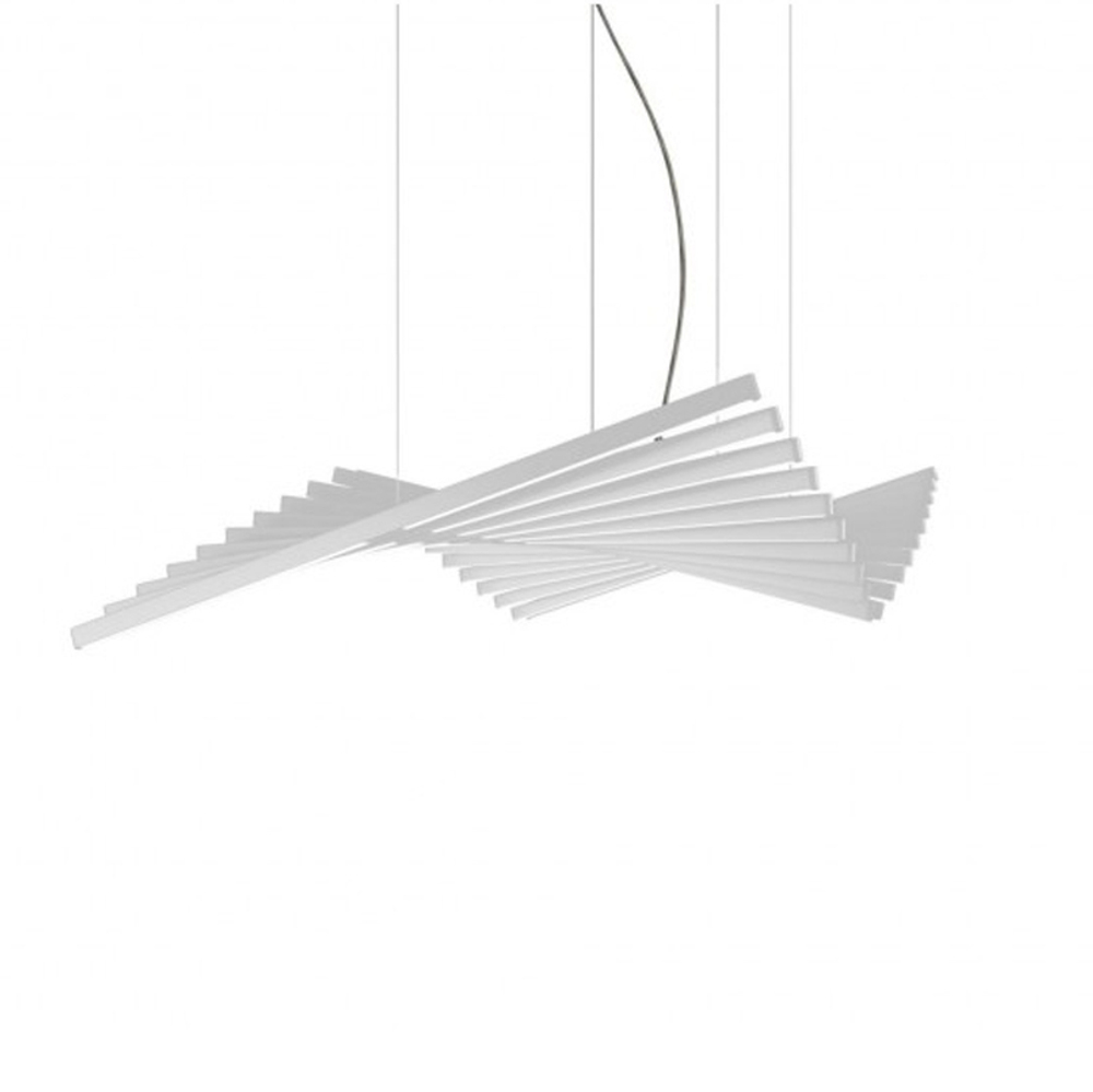 Pendant design lamp Rhythm by Vibia L145 (White)