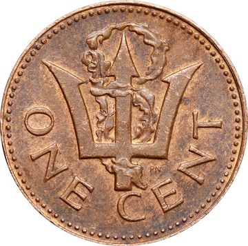 1 цент 1973-1991 Барбадос