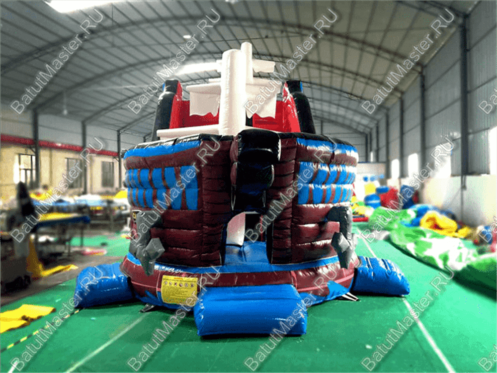 Надувной корабль "Пират Генри Морган"