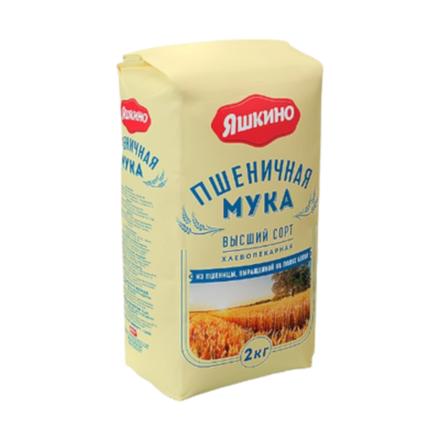 Мука Яшкино в/с 2кг