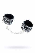 Кружевные поножи Marcus серебристые 46 см