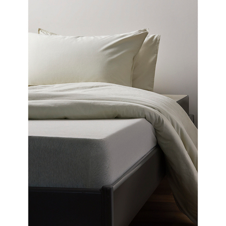 Простыня на резинке 160х200х30см Tkano Essential серо-бежевая tk23-fs0009