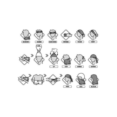 Бандана Buff Lightweight Merino Wool Solid Pool 113010.722.10.00