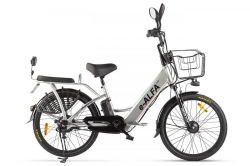 Электровелосипед Green City e-ALFA new с корзиной