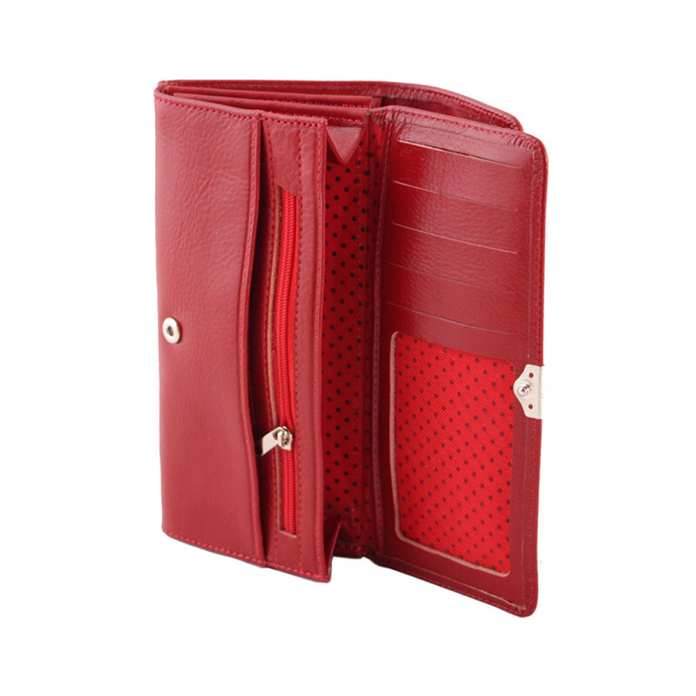 Женский подарочный набор клатч и кошелек Barez Leather натуральная кожа Иран DS68 569
