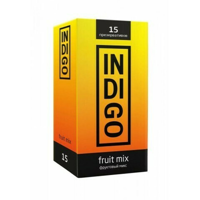 Презервативы INDIGO FRUITMIX № 15 фруктовый микс (15 шт.)