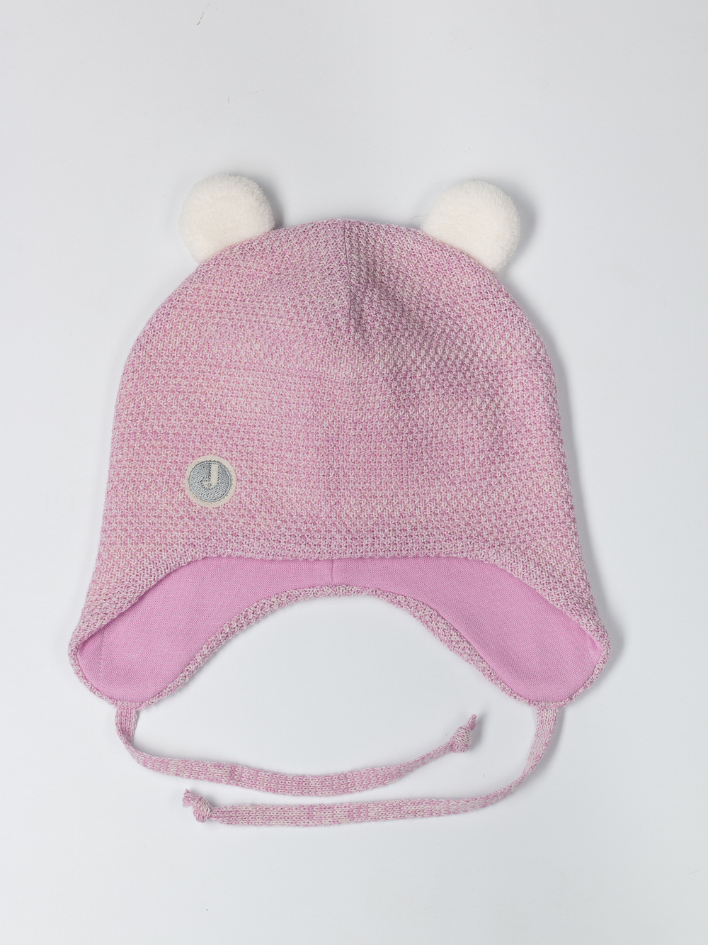 Комплект шапка ДЕМИ вязаная + снуд (Глициния) ЛОРА