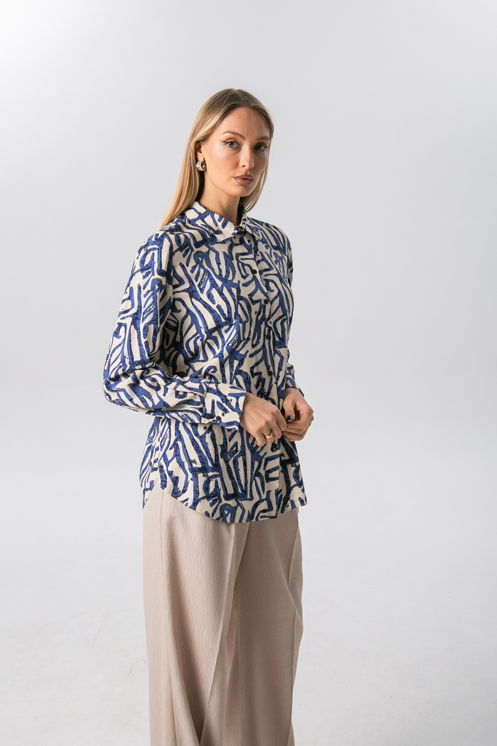 Блуза вискозная Тамбовчанка